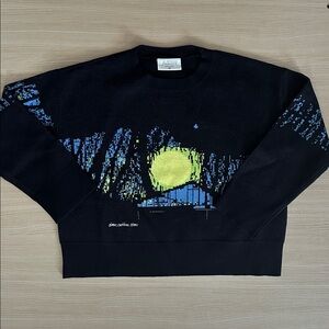 Taylor Swift Folklore Album Cabin Sweater Youth Medium